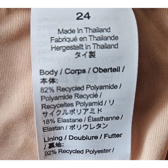 J. Crew Women 24 Swimsuit 1 Piece V-Neck Ruffled Ruched Radiant Fuchsia NEW NWT - Picture 3 of 8